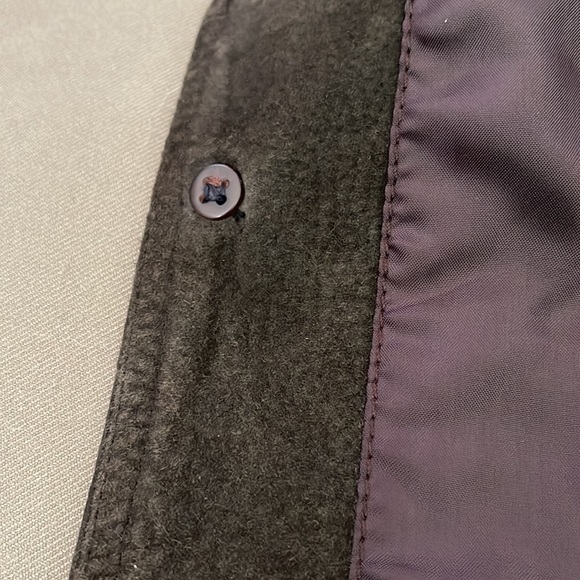 BASIC Editions Brown Color LEATHER ( suede) size MEDIUM Mens VEST - Picture 11 of 14